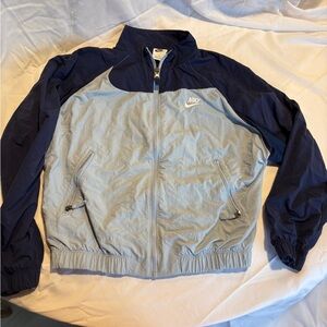 Nike youth Navy and Light blue Windbreaker